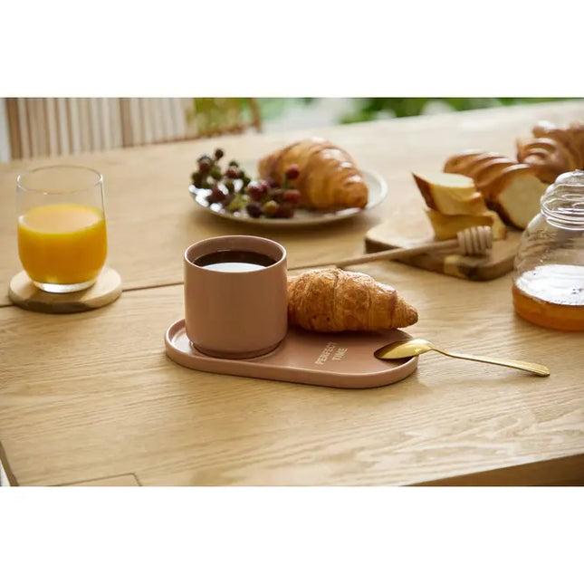 Juego de taza y platillo "Casa Sienna" de 240ml - 212134