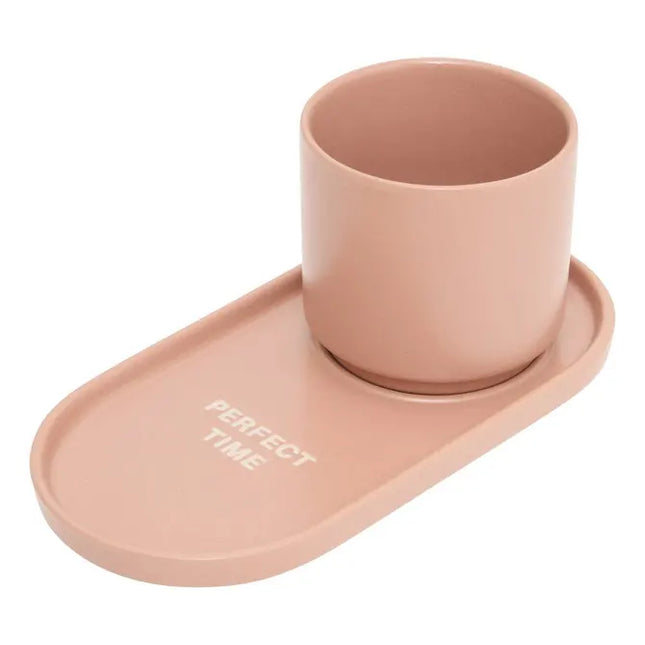Juego de taza y platillo "Casa Sienna" de 240ml - 212134