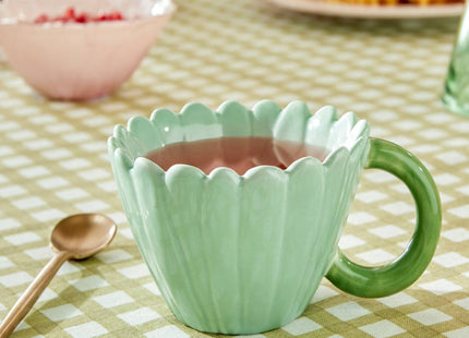 Taza "Flor" de cerámica 200ml - 212142