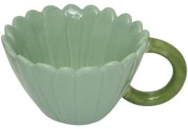 Taza "Flor" de cerámica 200ml - 212142