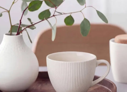 Taza acanalada "White Strata" 520ml -  212149