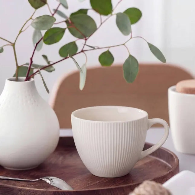 Taza acanalada "White Strata" 520ml -  212149