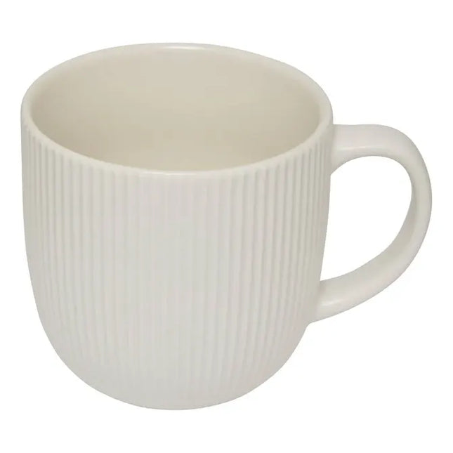 Taza acanalada "White Strata" 360ml - 212151