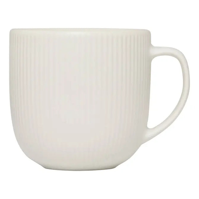 Taza acanalada "White Strata" 110ml - 212152
