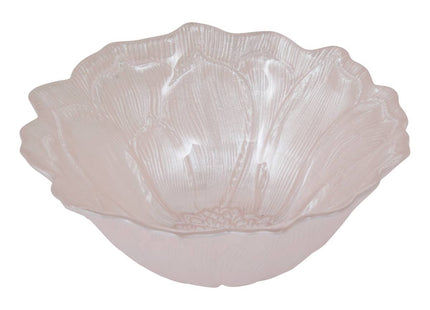 Bol de cristal con forma de rosa - 212163