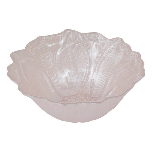 Bol de cristal con forma de rosa - 212163