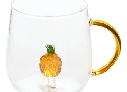 Taza "Nelya" de 400ml con diseño de fruta en relieve - 212167
