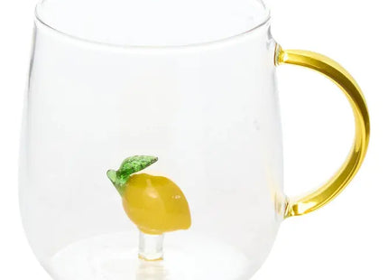 Taza "Nelya" de 400ml con diseño de fruta en relieve - 212167