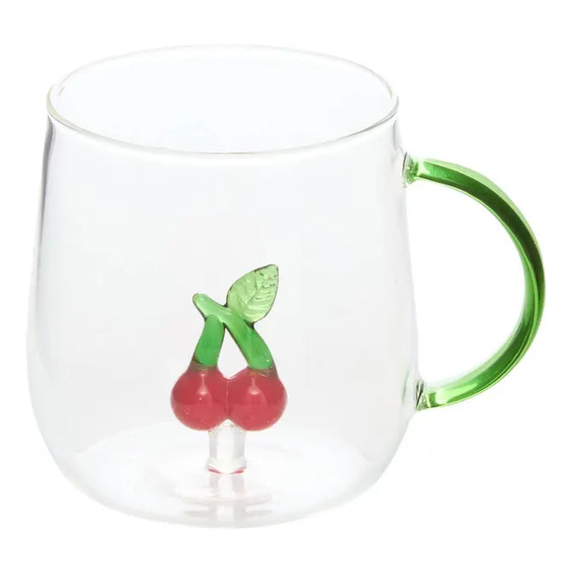 Taza "Nelya" de 400ml con diseño de fruta en relieve - 212167