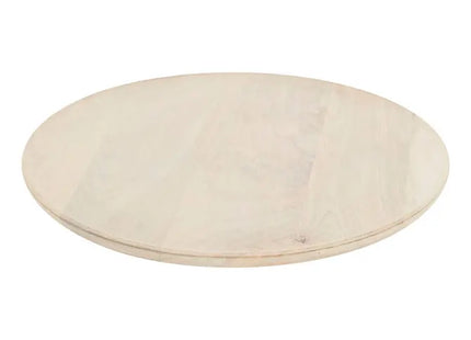 Plato de servir color beige, 37 cm de diámetro - 212192