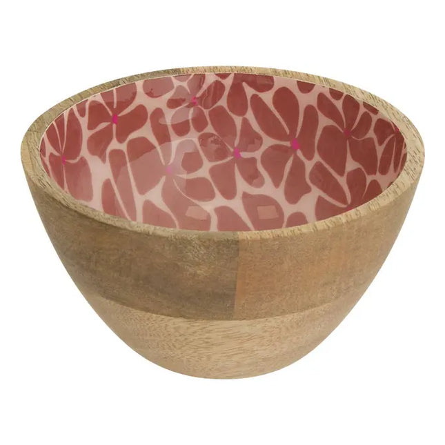 Bol "Inaya" D13cm terracota, madera de mango -  212205D