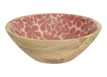 Bol para ensalada "Inaya" D30cm terracota, madera de mango -  212208D