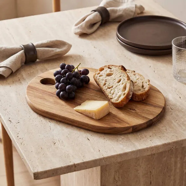 Tabla "Mina" de 36x26cm en madera de acacia - 212255