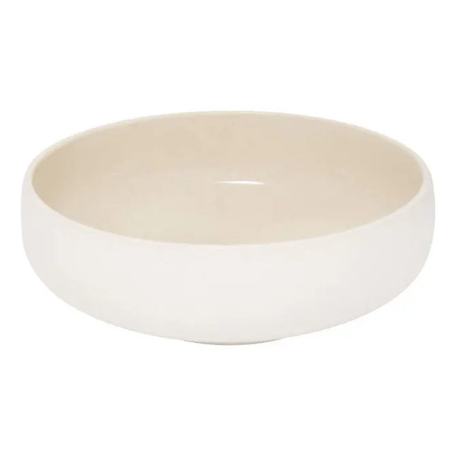 Plato hondo "Chiara" beige D17 cm -  212347A