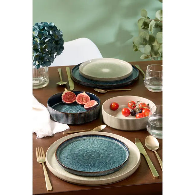 Plato "Eva" D27cm azul - 212349B