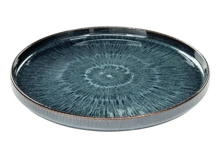 Plato "Eva" D21cm azul - 212350B
