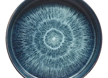 Plato "Eva" D18cm azul - 212351B