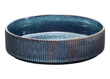 Plato "Eva" D18cm azul - 212351B