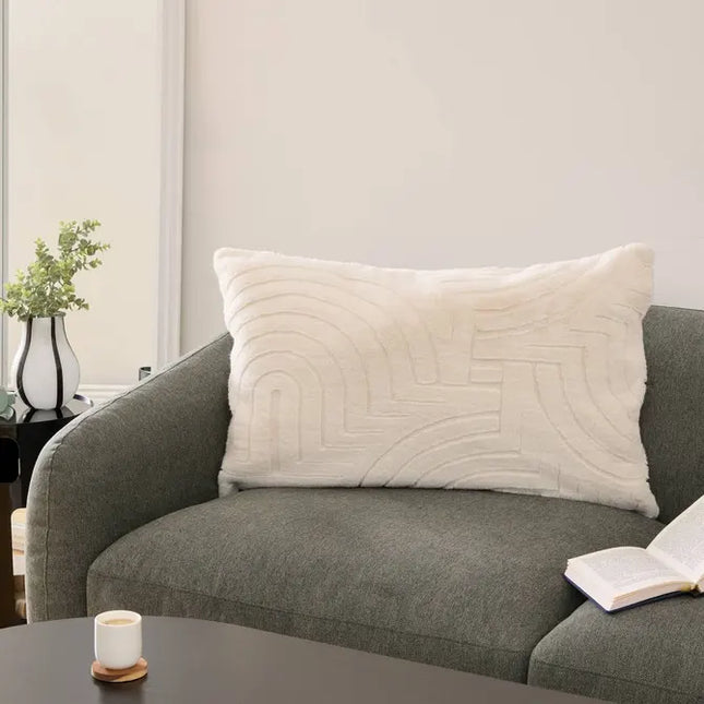 Almohada "Arka" marfil 80x50cm - 212417