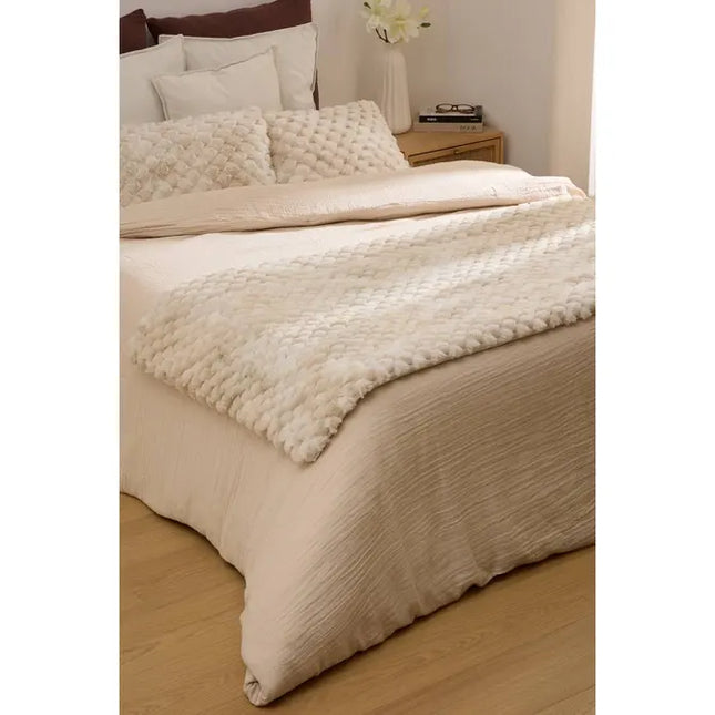 Frazada "Adriel" beige 180x80cm - 212422