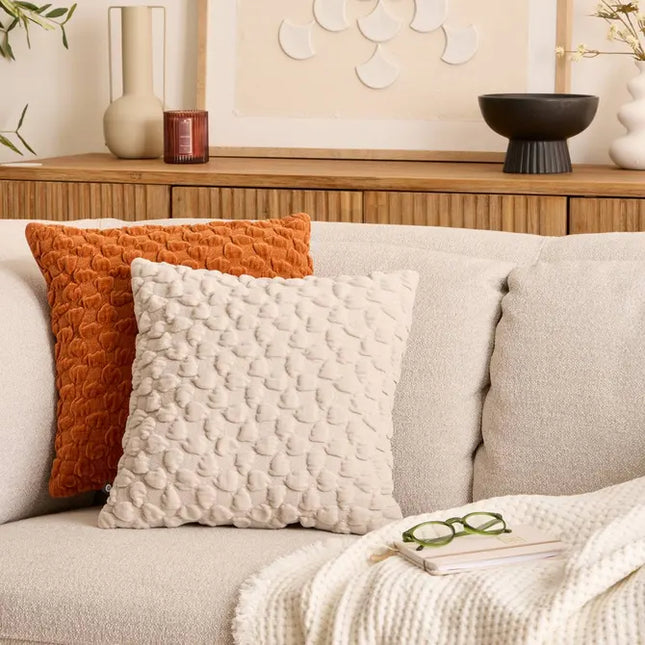 Almohada "Nova" de lino beige 40x40cm - 212429A