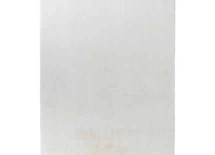 Alfombra "Couka" de piel sintética blanca de 90x60 cm - 212437