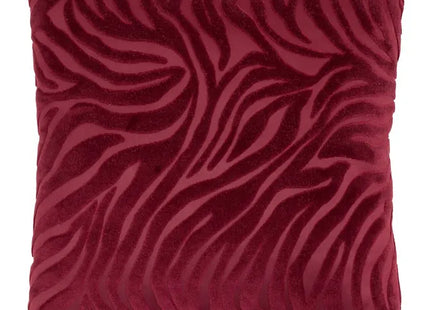 Almohada "Tigris" rojo granate 40x40cm - 212452C