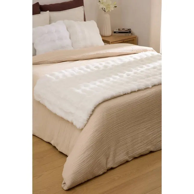 Frazada blanca "Zephy" 180x80cm - 212511