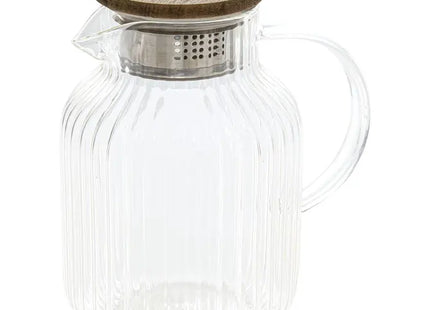 Tetera "Ivy" de vidrio transparente  - 212655