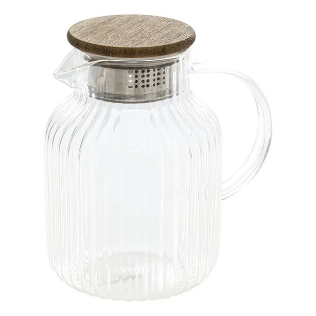Tetera "Ivy" de vidrio transparente  - 212655