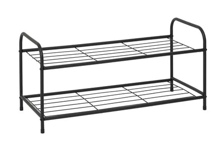 Organizador de zapatos "Metty" para 6 pares, negro - 212716