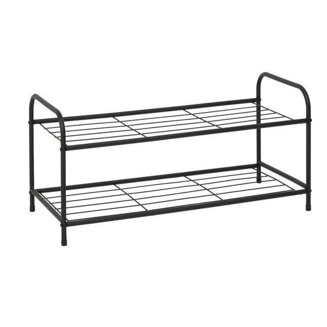 Organizador de zapatos "Metty" para 6 pares, negro - 212716