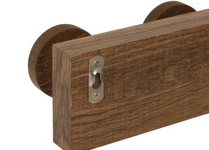Perchero "Come" de madera con 6 ganchos, 58 cm de largo - 212727