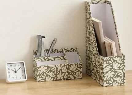 Revistero "Florea" compatible con A4, verde laurel - 212744