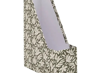 Revistero "Florea" compatible con A4, verde laurel - 212744