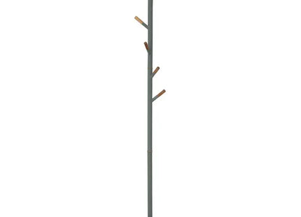 Perchero "Cassie" verde con 6 ganchos, altura 175,5 cm - 212768B