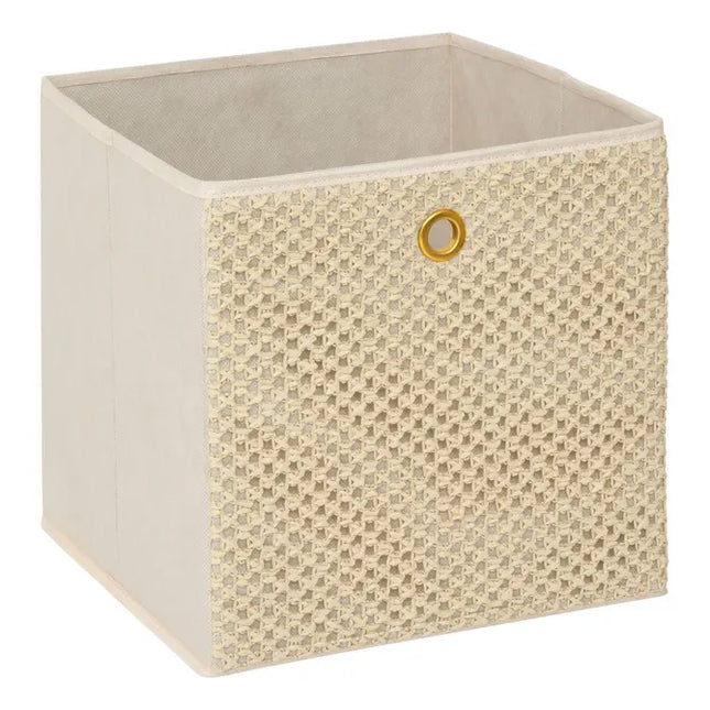 Caja de almacenamiento "Mix'n modul" de 31x31cm, color beige - 212792A