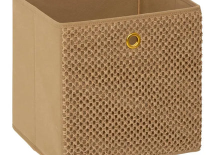 Caja de almacenamiento "Mix'n modul" de 31x31cm, color marrón - 212792B