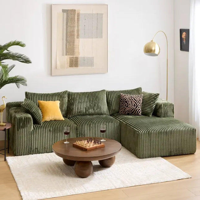 Mesa de centro "Abekas" en madera de mango, 90x90x30cm - 213023A