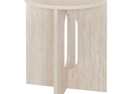 Mesita auxiliar "Anaya" color beige 40x40x50cm -  213093
