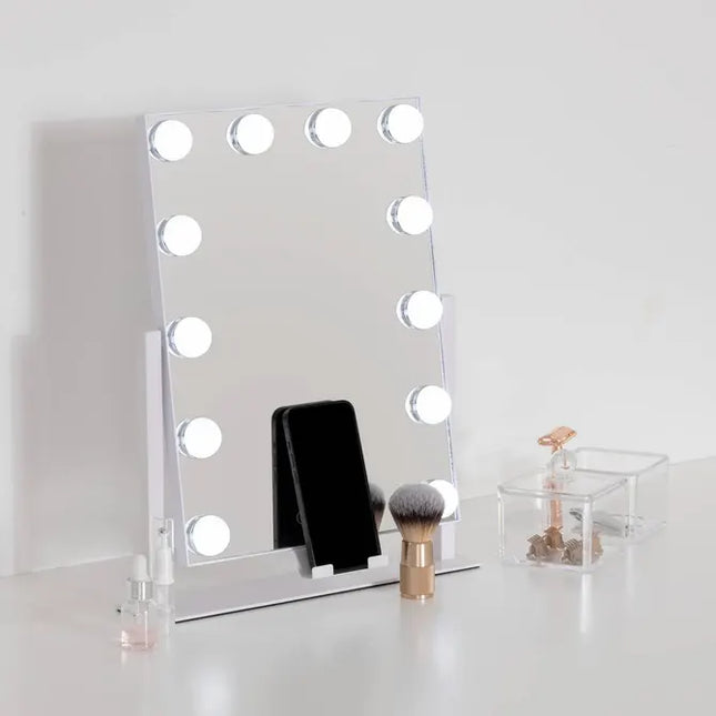 Espejo giratorio LED "Holly" de 35 cm- 213304