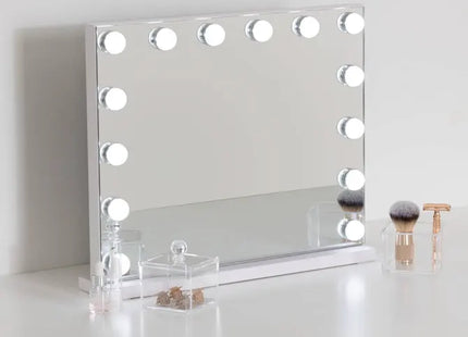 Espejo giratorio LED "Holly" de 50 cm- 213305