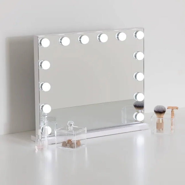 Espejo giratorio LED "Holly" de 50 cm- 213305