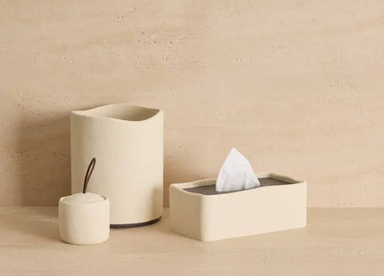 Pote de algodón beige "Oleya" - 213316