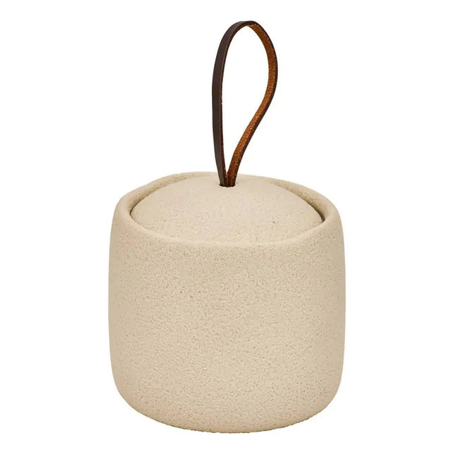 Pote de algodón beige "Oleya" - 213316