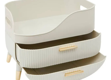 Organizador "Alba" beige 26cm de largo - 213366