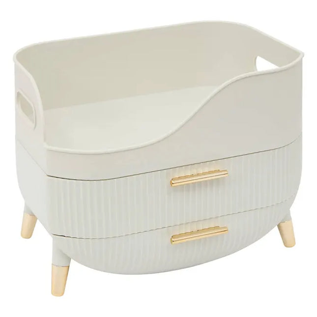 Organizador "Alba" beige 26cm de largo - 213366