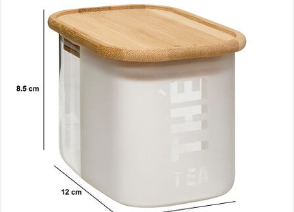 Pote "Glassy" para té de vidrio de 720ml - 213401