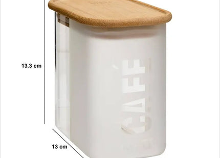 Pote "Glassy" para café de vidrio de 875 ml  - 213403