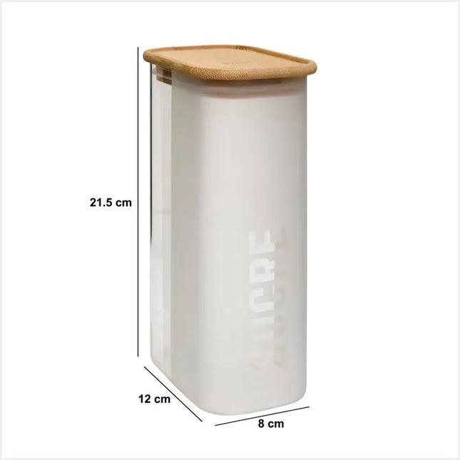 Pote "Glassy" de vidrio de 1600 ml  - 213404